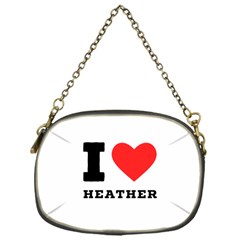 I Love Heather Chain Purse (one Side) by ilovewhateva