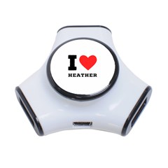 I love heather 3-Port USB Hub