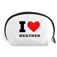 I Love Heather Accessory Pouch (large) by ilovewhateva