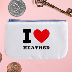 I love heather Large Coin Purse