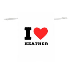 I love heather Lightweight Drawstring Pouch (S)