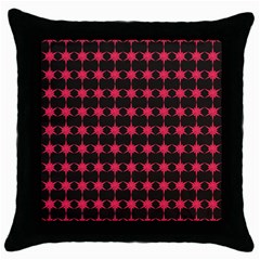 Pattern 143 Throw Pillow Case (black) by GardenOfOphir