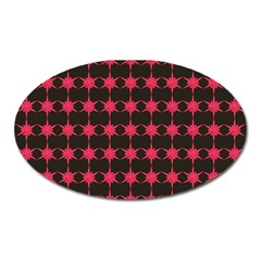 Pattern 143 Oval Magnet by GardenOfOphir