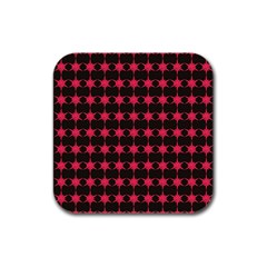 Pattern 143 Rubber Square Coaster (4 Pack) by GardenOfOphir