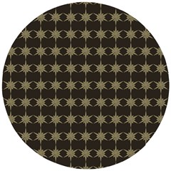 Pattern 144 Wooden Puzzle Round by GardenOfOphir