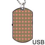 Pattern 146 Dog Tag USB Flash (One Side) Front