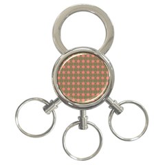 Pattern 146 3-ring Key Chain by GardenOfOphir