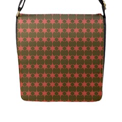 Pattern 146 Flap Closure Messenger Bag (l) by GardenOfOphir