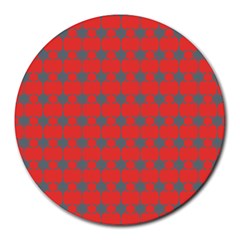 Pattern 147 Round Mousepad by GardenOfOphir