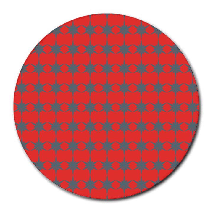 Pattern 147 Round Mousepad