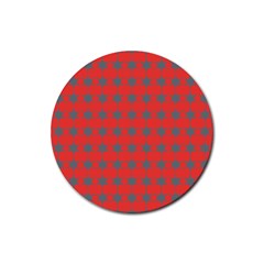 Pattern 147 Rubber Round Coaster (4 pack)