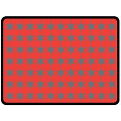 Pattern 147 One Side Fleece Blanket (Large)