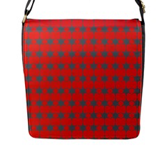 Pattern 147 Flap Closure Messenger Bag (L)