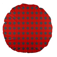 Pattern 147 Large 18  Premium Flano Round Cushions