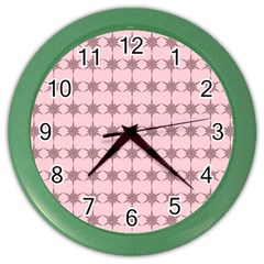 Pattern 149 Color Wall Clock by GardenOfOphir