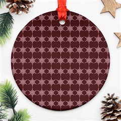 Pattern 150 Round Ornament (two Sides) by GardenOfOphir