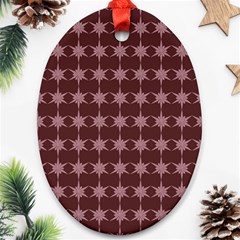 Pattern 150 Oval Ornament (two Sides) by GardenOfOphir