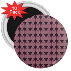 Pattern 151 3  Magnets (10 Pack)  by GardenOfOphir