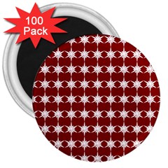 Pattern 152 3  Magnets (100 Pack) by GardenOfOphir