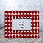 Pattern 152 White Tabletop Photo Frame 4 x6  Front