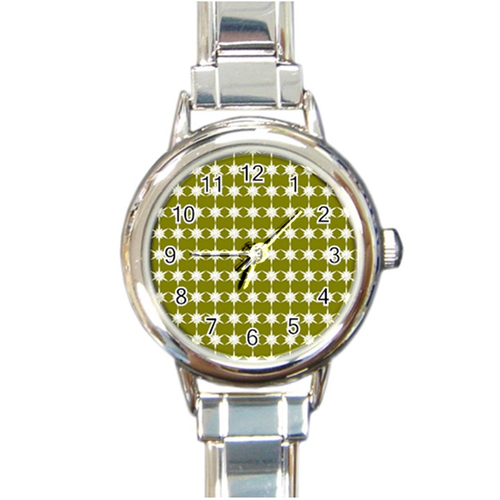 Pattern 153 Round Italian Charm Watch