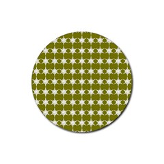 Pattern 153 Rubber Round Coaster (4 pack)