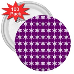 Pattern 154 3  Buttons (100 Pack)  by GardenOfOphir