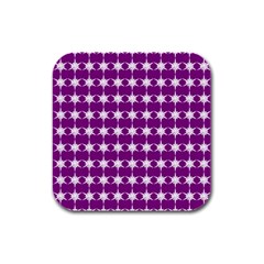 Pattern 154 Rubber Square Coaster (4 Pack) by GardenOfOphir