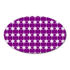 Pattern 154 Oval Magnet by GardenOfOphir