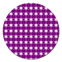 Pattern 154 Magnet 5  (round) by GardenOfOphir