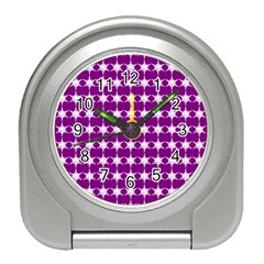 Pattern 154 Travel Alarm Clock by GardenOfOphir