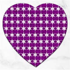 Pattern 154 Jigsaw Puzzle (heart) by GardenOfOphir