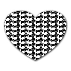 Pattern 156 Heart Mousepad by GardenOfOphir