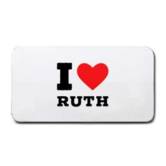 I Love Ruth Medium Bar Mat by ilovewhateva