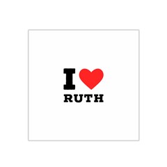 I Love Ruth Satin Bandana Scarf 22  X 22  by ilovewhateva