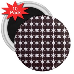 Pattern 155 3  Magnets (10 Pack)  by GardenOfOphir