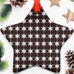 Pattern 155 Star Ornament (two Sides) by GardenOfOphir