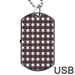 Pattern 155 Dog Tag USB Flash (Two Sides) Back