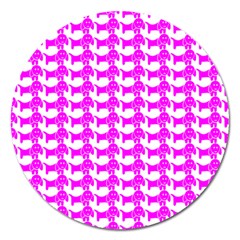 Pattern 159 Magnet 5  (round) by GardenOfOphir