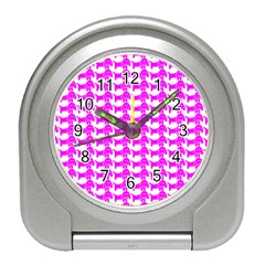 Pattern 159 Travel Alarm Clock by GardenOfOphir