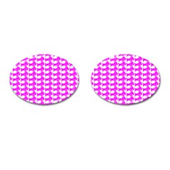 Pattern 159 Cufflinks (oval) by GardenOfOphir