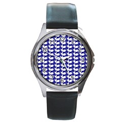 Pattern 158 Round Metal Watch by GardenOfOphir