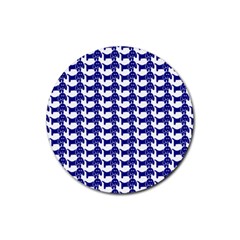 Pattern 158 Rubber Coaster (Round)