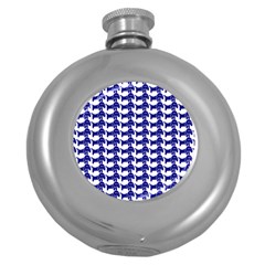 Pattern 158 Round Hip Flask (5 Oz) by GardenOfOphir