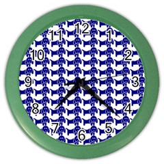 Pattern 158 Color Wall Clock