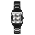 Pattern 160 Stainless Steel Barrel Watch Front