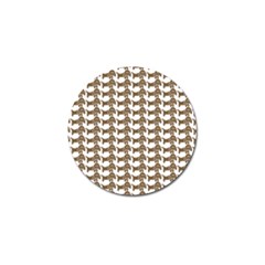 Pattern 161 Golf Ball Marker (4 Pack) by GardenOfOphir