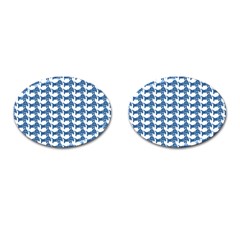 Pattern 162 Cufflinks (oval) by GardenOfOphir