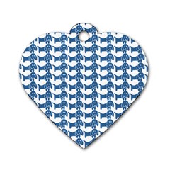 Pattern 162 Dog Tag Heart (one Side) by GardenOfOphir