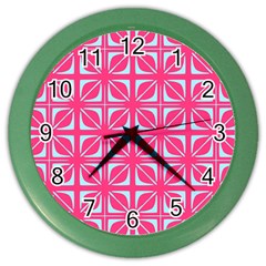 Pattern 164 Color Wall Clock by GardenOfOphir